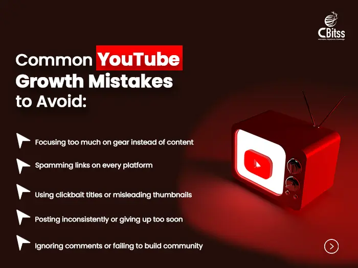 youtube mistakes to avoid