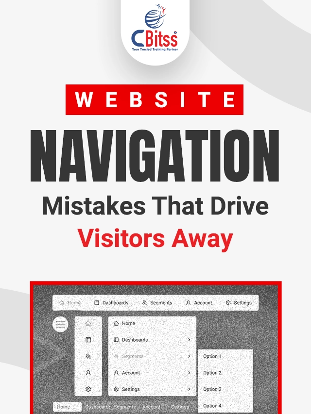 website navigation design